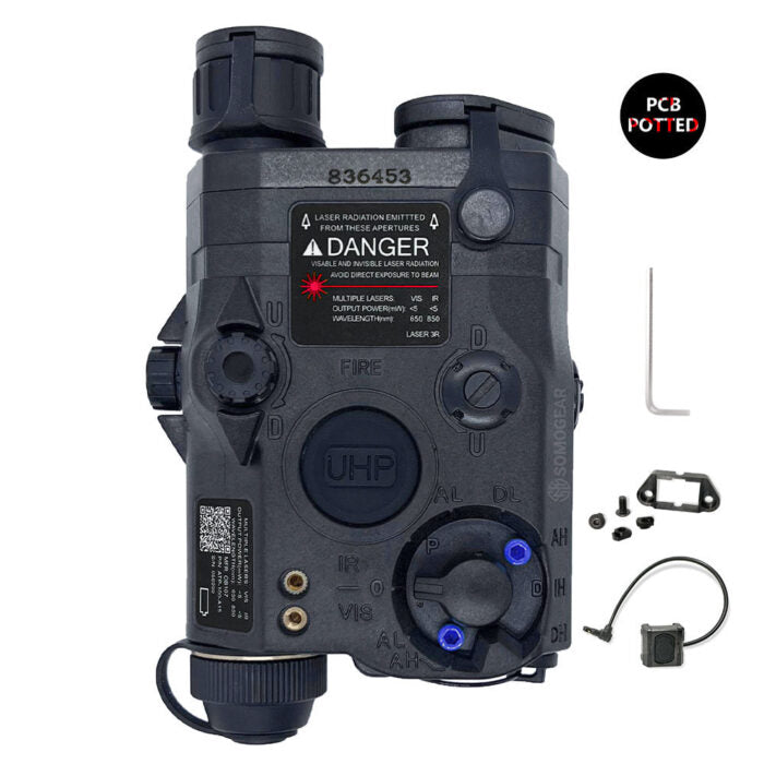 SomoGear PEQ-15 Airsoft лазерный прицельный инфракрасный лазерный фонарь