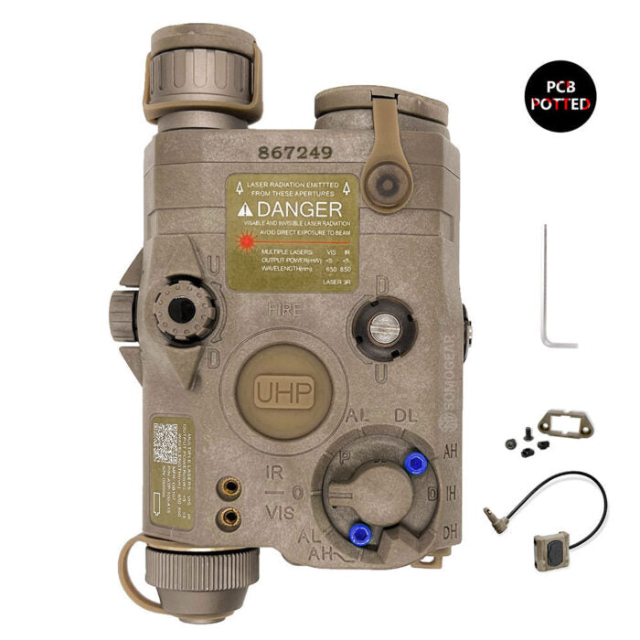 SomoGear PEQ-15 Airsoft лазерный прицельный инфракрасный лазерный фонарь