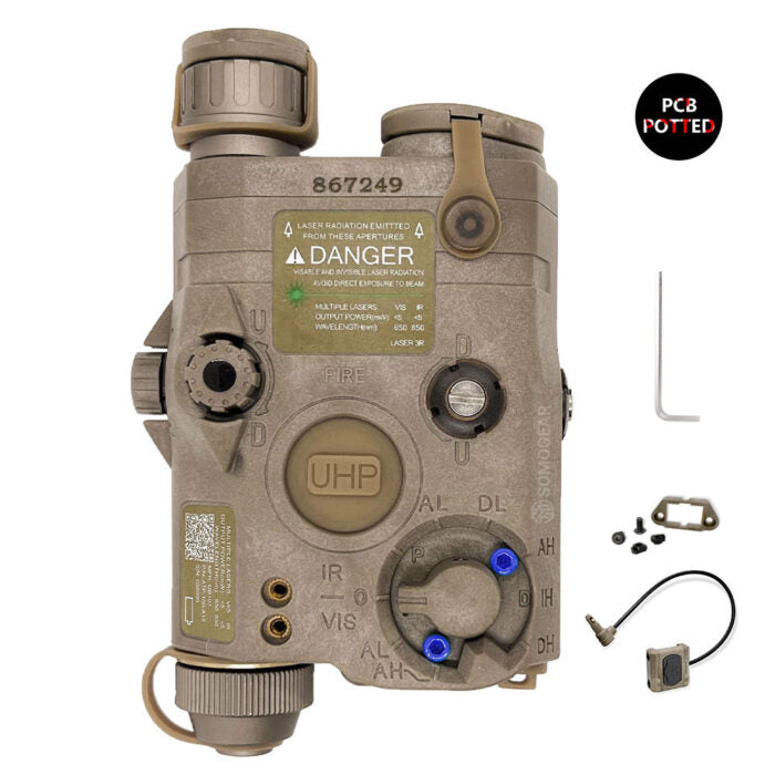 SomoGear PEQ-15 Airsoft лазерный прицельный инфракрасный лазерный фонарь