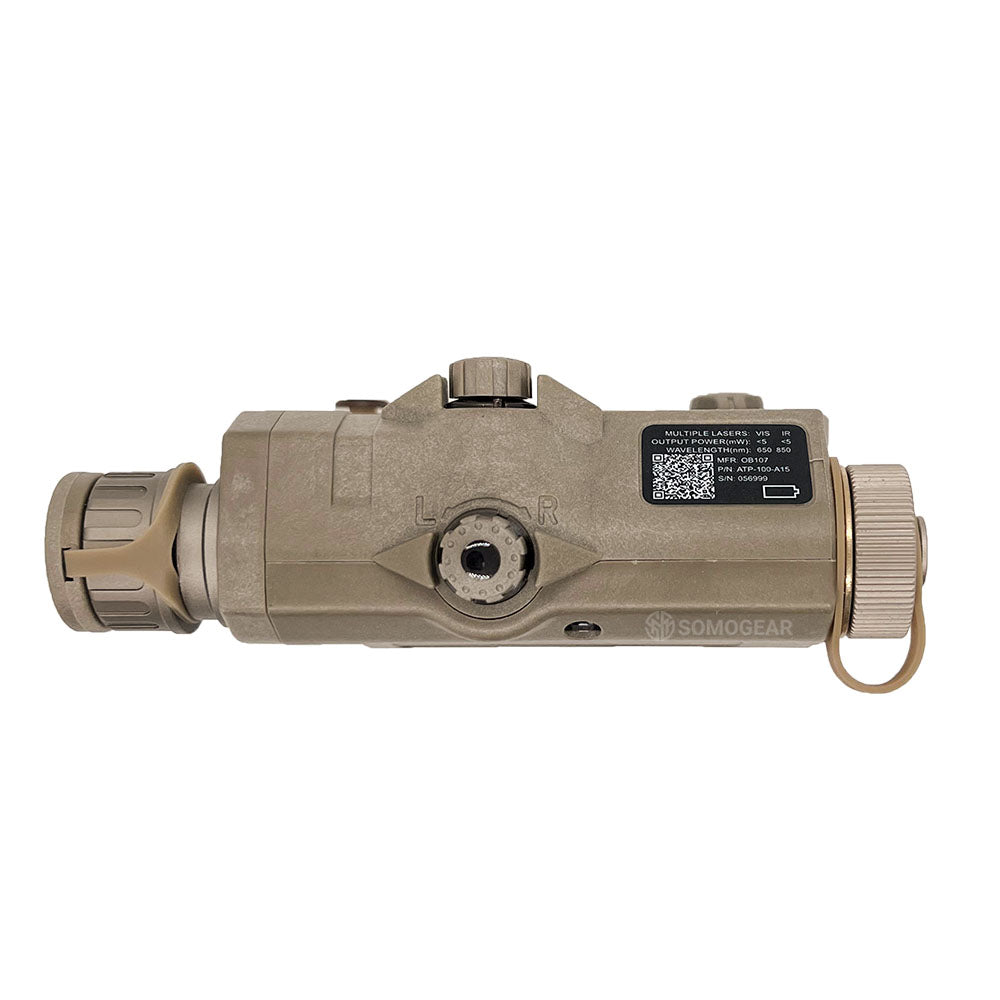 Лазерный ИК-осветитель для страйкбола SomoGear PEQ-15 FP