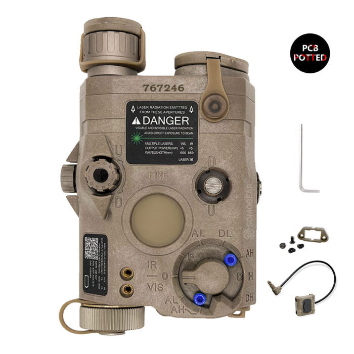 Лазерный ИК-осветитель для страйкбола SomoGear PEQ-15 FP