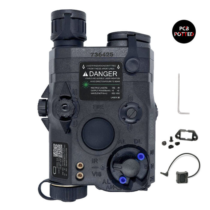 Лазерный ИК-осветитель для страйкбола SomoGear PEQ-15 FP
