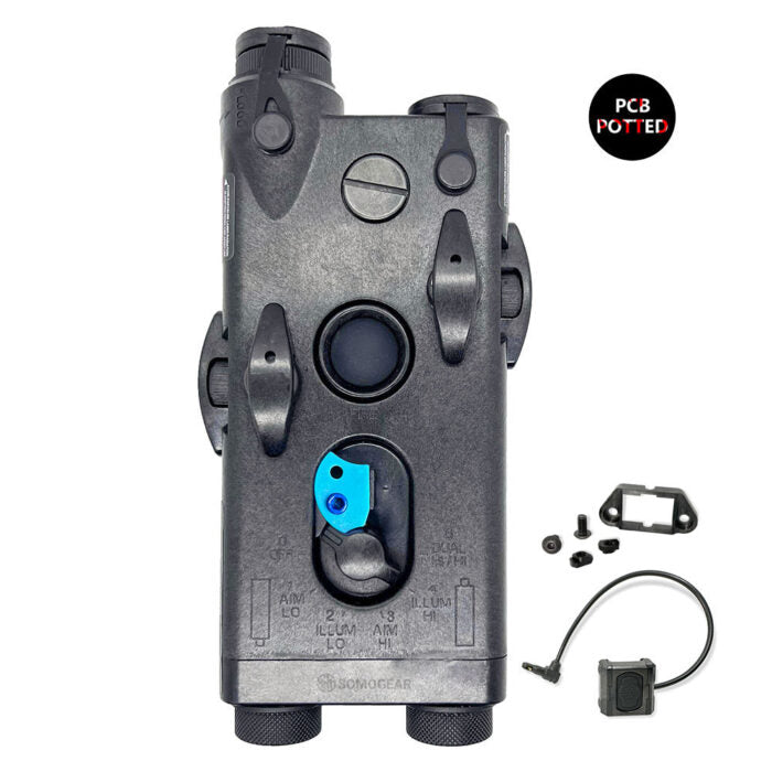 SomoGear PEQ-2A Old School Visible Laser Flashlight