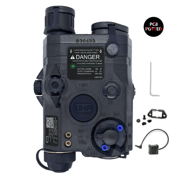 Iluminador láser infrarrojo SomoGear PEQ-15, apariencia UHP, máxima potencia