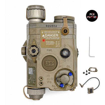 Iluminador láser infrarrojo SomoGear PEQ-15, apariencia UHP, máxima potencia